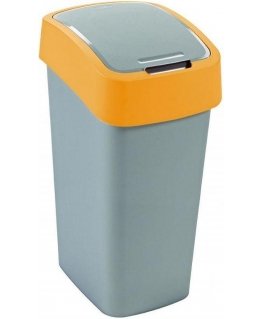 Curver Pacific Flip Waste Container for Separation Tilt 50L Yellow (CUR000174)