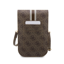 Case Guess PU 4G Printed Stripes Phone Bag Brown Case Guess PU 4G Printed Stripes Phone Bag Brown