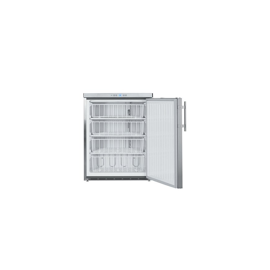 Liebherr GGU1550 šaldiklis Vertikali šaldymo kamera Pastatomi 133 L Nerūdijančiojo plieno