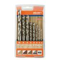 Grąžtas Alpen 600093100 Foret hélicoïdal PTM 8 Profi, Gris, Set de 8 Pièces Grąžtas Alpen 600093100 Foret hélicoïdal PTM 8 Profi, Gris, Set de 8 Pièces