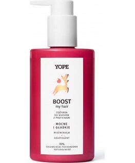 Yope Boost My Hair regeneruojantis plaukų kondicionierius su baltymais 300ml