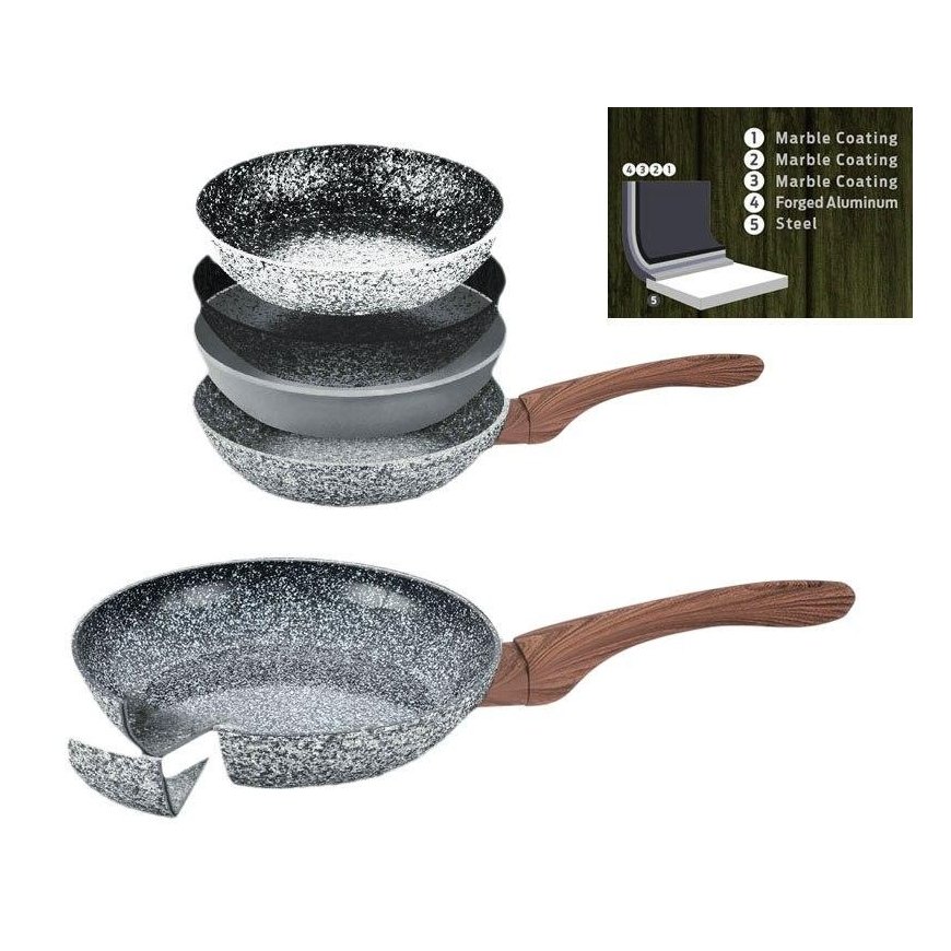 King Hoff 3 GRANITE PAN KINGHOFF KH-1030 – 3