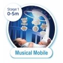 Bkids Muzikinė karuselė 3w1 Infantino smėlio spalvos Bkids Muzikinė karuselė 3w1 Infantino smėlio spalvos