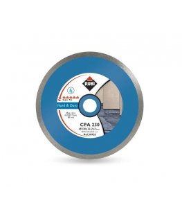 SARA RUBI DIAMOND CUTTER FOR SOLID MATERIALS CPA 250 x 25.4mm SUPERPRO