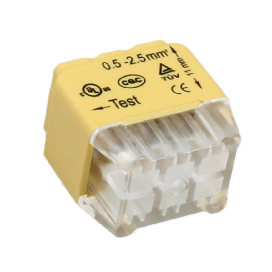 Orno 6-wire push-in connector double-row wire