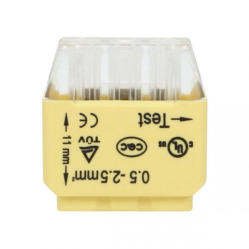 Orno 6 laidų įstumiama jungtis dvieilis vielai 0,75-2,5 mm ? IEC 300V / 24A 50 vnt. – 2