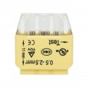 Orno 6-wire push-in connector double-row wire 0.75-2.5 mm ? IEC 300V / 24A 50 pcs. Orno 6-wire push-in connector double-row wire 0.75-2.5 mm ? IEC 300V / 24A 50 pcs.