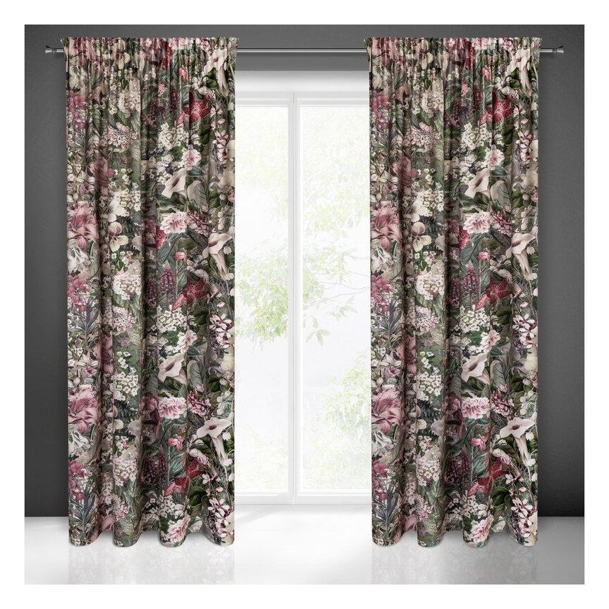 Eurofirany ZAS/GLORY/ZI+Pink 140X270 T/SHEL