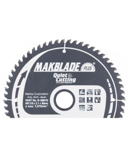 Makita B-08676 TCT saw 216X2.1X30mm 5° T60 MAKBLADE PLUS