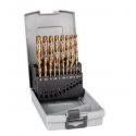 Drill ALPEN 65600019100 Spiral Drill Case DIN338RN HSS Cobalt Grip KM19 Diameter 1.0-10.0 mm 19 Pieces Silver Drill ALPEN 65600019100 Spiral Drill Case DIN338RN HSS Cobalt Grip KM19 Diameter 1.0-10.0 mm 19 Pieces Silver