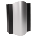 Orno Two-tone electromechanical doorbell TON COLOR 8V, black and silver Orno Two-tone electromechanical doorbell TON COLOR 8V, black and silver