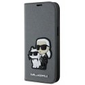 Dėklas Karl Lagerfeld case for iPhone 14 6,1" KLBKP14SSANKCPG sidabrinis BT Saffiano Patch Karl&Choupette NFT Dėklas Karl Lagerfeld case for iPhone 14 6,1" KLBKP14SSANKCPG sidabrinis BT Saffiano Patch Karl&Choupette NFT