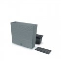 Prosperplast Skrzynka FURU CASE TOWER - concrete