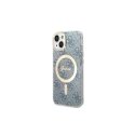 Guess set Case + Charger for iPhone 14 Pro Max 6.1" GUBPP14XH4EACSB blue BP Magsafe Case + Charger 4G