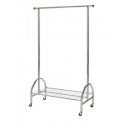 Halmar Mobile clothes hanger WU18, chrome steel