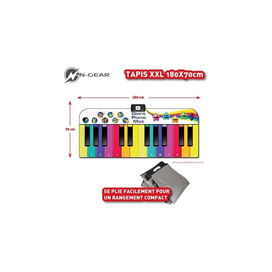 iDance N-gear XXL piano dancemat – 4