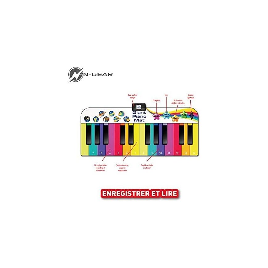 iDance N-gear XXL piano dancemat – 5