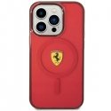 Case Ferrari case for iPhone 14 Pro 6.1" FEHMP14LURKR red hardcase Magsafe Translucent Case Ferrari case for iPhone 14 Pro 6.1" FEHMP14LURKR red hardcase Magsafe Translucent