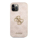 Case GUHCP12M4GMGPI Guess PU 4G Metal Logo Case for iPhone 12|12 Pro Pink Case GUHCP12M4GMGPI Guess PU 4G Metal Logo Case for iPhone 12|12 Pro Pink