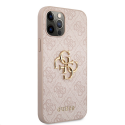 Case GUHCP12M4GMGPI Guess PU 4G Metal Logo Case for iPhone 12|12 Pro Pink Case GUHCP12M4GMGPI Guess PU 4G Metal Logo Case for iPhone 12|12 Pro Pink
