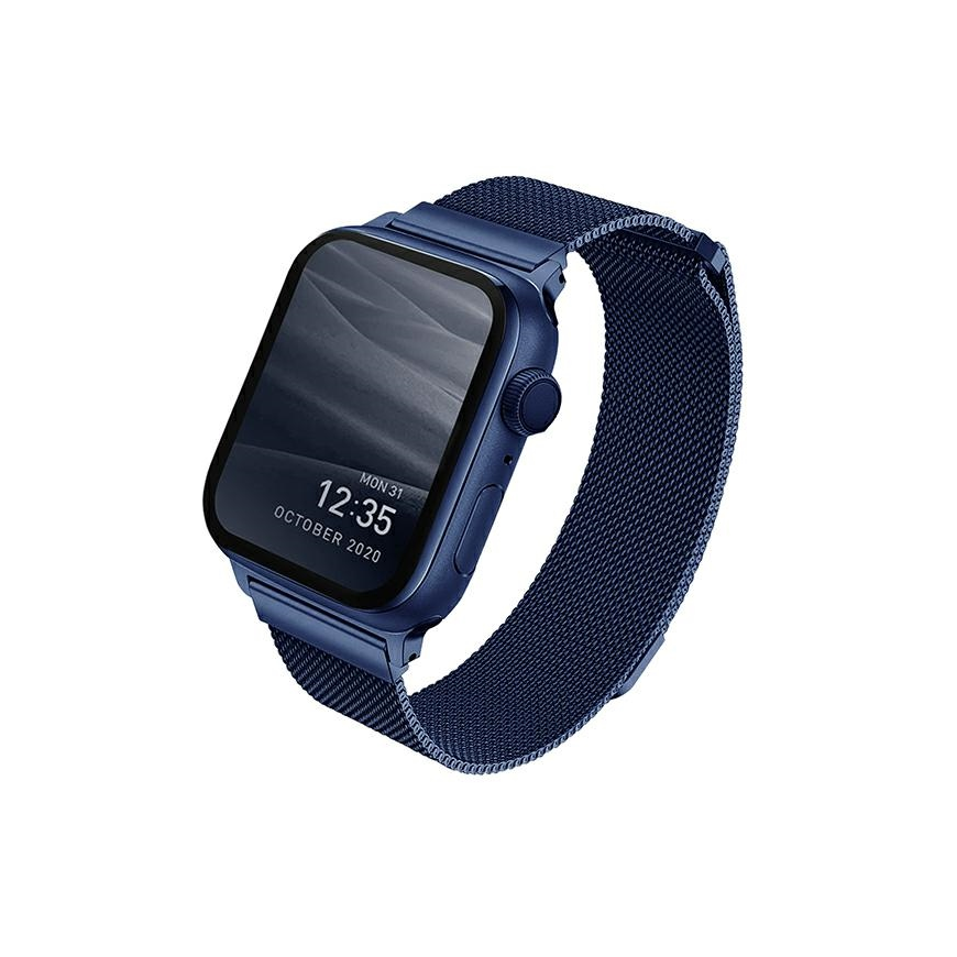 Smart watch Apple 4/5/6/SE metal strap, Blue, 40mm – 2