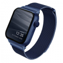 Išmaniojo laikrodžio Apple 4/5/6/SE metalinis dirželis, Mėlynos spalvos, 40mm Išmaniojo laikrodžio Apple 4/5/6/SE metalinis dirželis, Mėlynos spalvos, 40mm