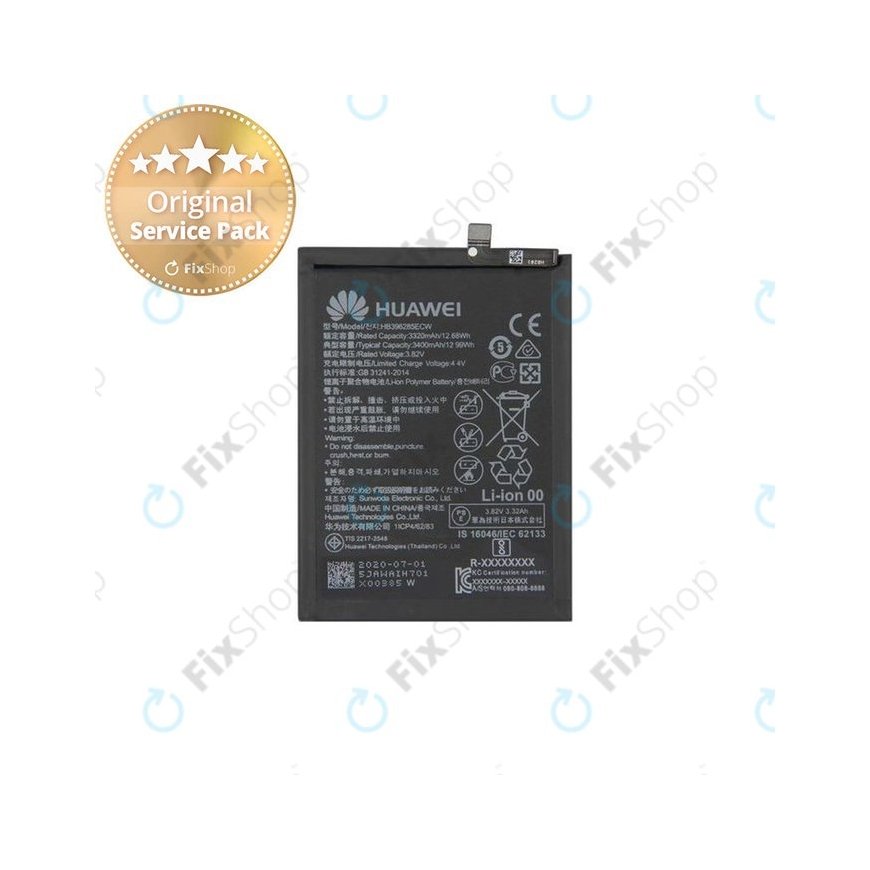 Huawei HB396285ECW Huawei Battery 3400mAh Li-Ion