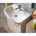 Laufen Pro Nordic praustuvas 60x42cm su maišytuvo anga, baltas Laufen Pro Nordic praustuvas 60x42cm su maišytuvo anga, baltas