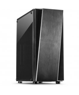Inter-Tech T-11 Televen Tower Juoda