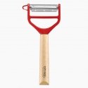 Opinel T-Duo Vaisiams ir daržovėms Y formos skustukas Raudona Opinel T-Duo Vaisiams ir daržovėms Y formos skustukas Raudona