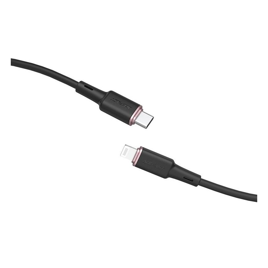 USB kabelis Acefast C2-01 MFi PD30W USB-C to Lightning 1.2m juodas – 2