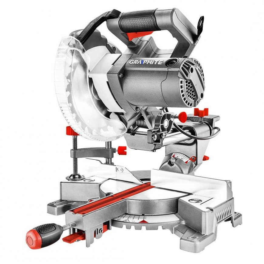 Graphite 1400 W miter saw, 185 x 16 mm blade – 2