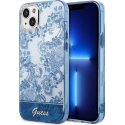 Guess Dėklas Guess GUHCP14MHGPLHB Apple iPhone 14 Plus mėlyna/mėlynas hardcase Porcelain Collection