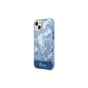Guess Dėklas Guess GUHCP14MHGPLHB Apple iPhone 14 Plus mėlyna/mėlynas hardcase Porcelain Collection
