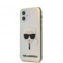 Karl Lagerfeld KLHCP12SPCKHML iPhone 12 mini 5.4" multicolor hardcase Iridescent Karl`s Head Karl Lagerfeld KLHCP12SPCKHML iPhone 12 mini 5.4" multicolor hardcase Iridescent Karl`s Head