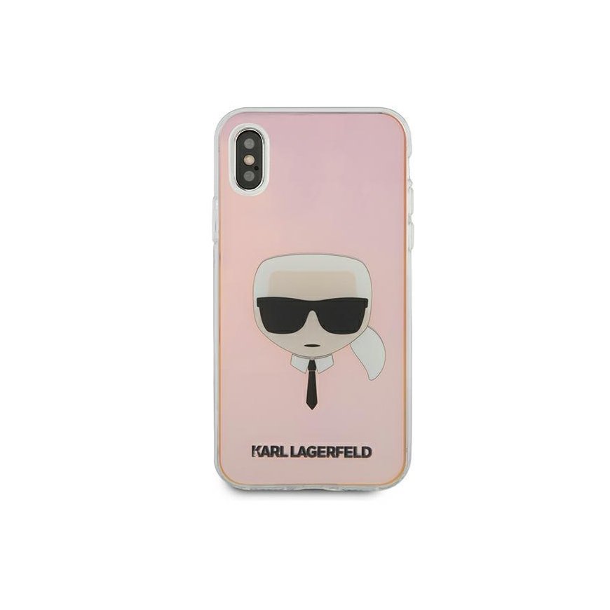 Karl Lagerfeld KLHCP12SPCKHML iPhone 12 mini 5.4" multicolor hardcase Iridescent Karl`s Head – 5