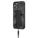 Case UNIQ accessory Heldro iPhone 12/12 Pro 6.1" black moro/charcoal Camo Antimicrobial