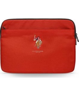 US Polo Assn Polo Embroidery 13" Red