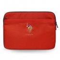 US Polo Assn Polo Embroidery 13 "Raudona