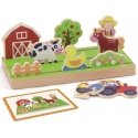 Puzzle Wooden double-sided Figure base Viga Puzzle Wooden double-sided Figure base Viga