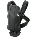 BabyBjorn Baby Carrier Mini 3D Jersey - maža nešioklė naujagimiui | Pilkai juoda BabyBjorn Baby Carrier Mini 3D Jersey - maža nešioklė naujagimiui | Pilkai juoda