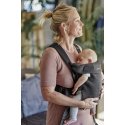 BabyBjorn Baby Carrier Mini 3D Jersey - a small carrier for a newborn | Gray black BabyBjorn Baby Carrier Mini 3D Jersey - a small carrier for a newborn | Gray black