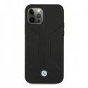 Case BMW BMHCP12LRSCSK iPhone 12 Pro Max 6.7" black/black hard case, leather perforated sides Case BMW BMHCP12LRSCSK iPhone 12 Pro Max 6.7" black/black hard case, leather perforated sides