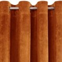 Eurofirany DIVA LINE RIA Soft velvet night curtain, 140X250 cm, loops / rings, color: brown Eurofirany DIVA LINE RIA Soft velvet night curtain, 140X250 cm, loops / rings, color: brown