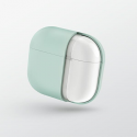 UNIQ DĖKLAS Lino AirPods 3 generolas. Silikoninė šariato/pelenų pilka UNIQ DĖKLAS Lino AirPods 3 generolas. Silikoninė šariato/pelenų pilka