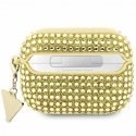 Guess Etui do AirPods Pro 2 GUAP2HDGTPD Golden Rhinestone Triangle Charm Guess Etui do AirPods Pro 2 GUAP2HDGTPD Golden Rhinestone Triangle Charm