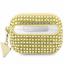 Guess etui do AirPods Pro 2 GUAP2HDGTPD auksinis Rhinestone Triangle Charm Guess etui do AirPods Pro 2 GUAP2HDGTPD auksinis Rhinestone Triangle Charm