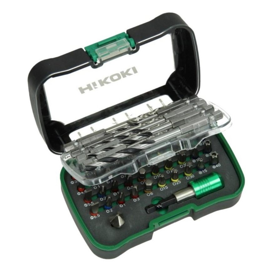 Hikoki Accessories 50 dalių antgalių ir grąžtų rinkinys HiKOKI 1/4"