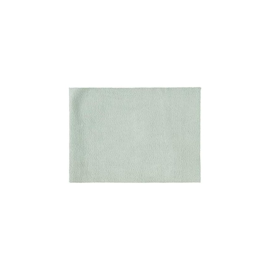 Eurofirany MARCELO Minkšto kailio struktūros dekoratyvinis kilimėlis, 60X90 cm, spalva: mėtų – 3