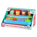 PLAYGO INFANT&TODDLER educational toy Hide & Pop Safari Friends, 2463